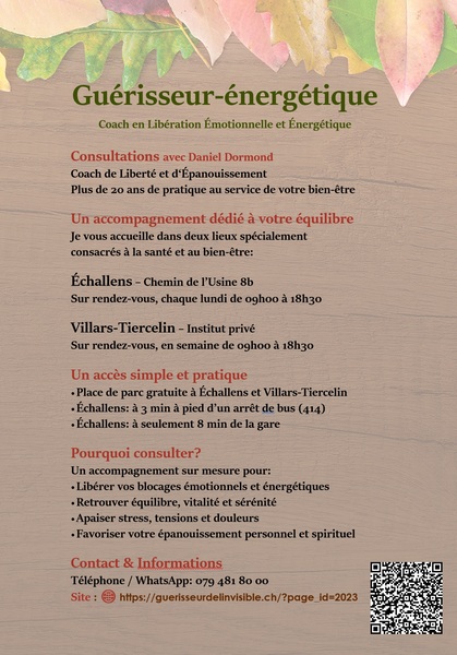 Adresse de mon deuxième lieu de prestations