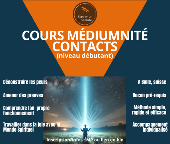 Cours débutant de Médiumnité - Contact défunt·es