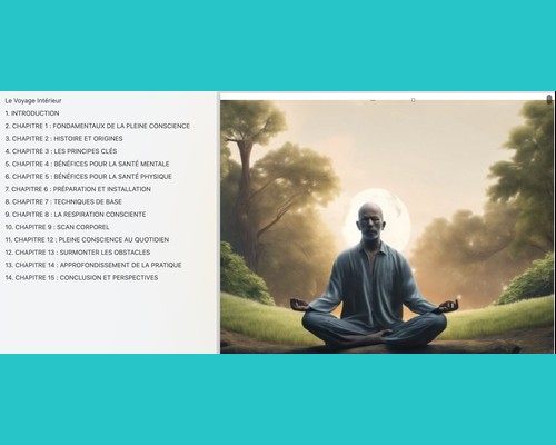 Livre - Le Voyage Intérieur sur la Méditation de Pleine Conscience